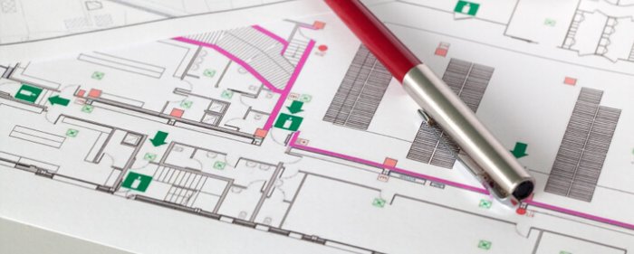 Разработка и изготовление планов эвакуации